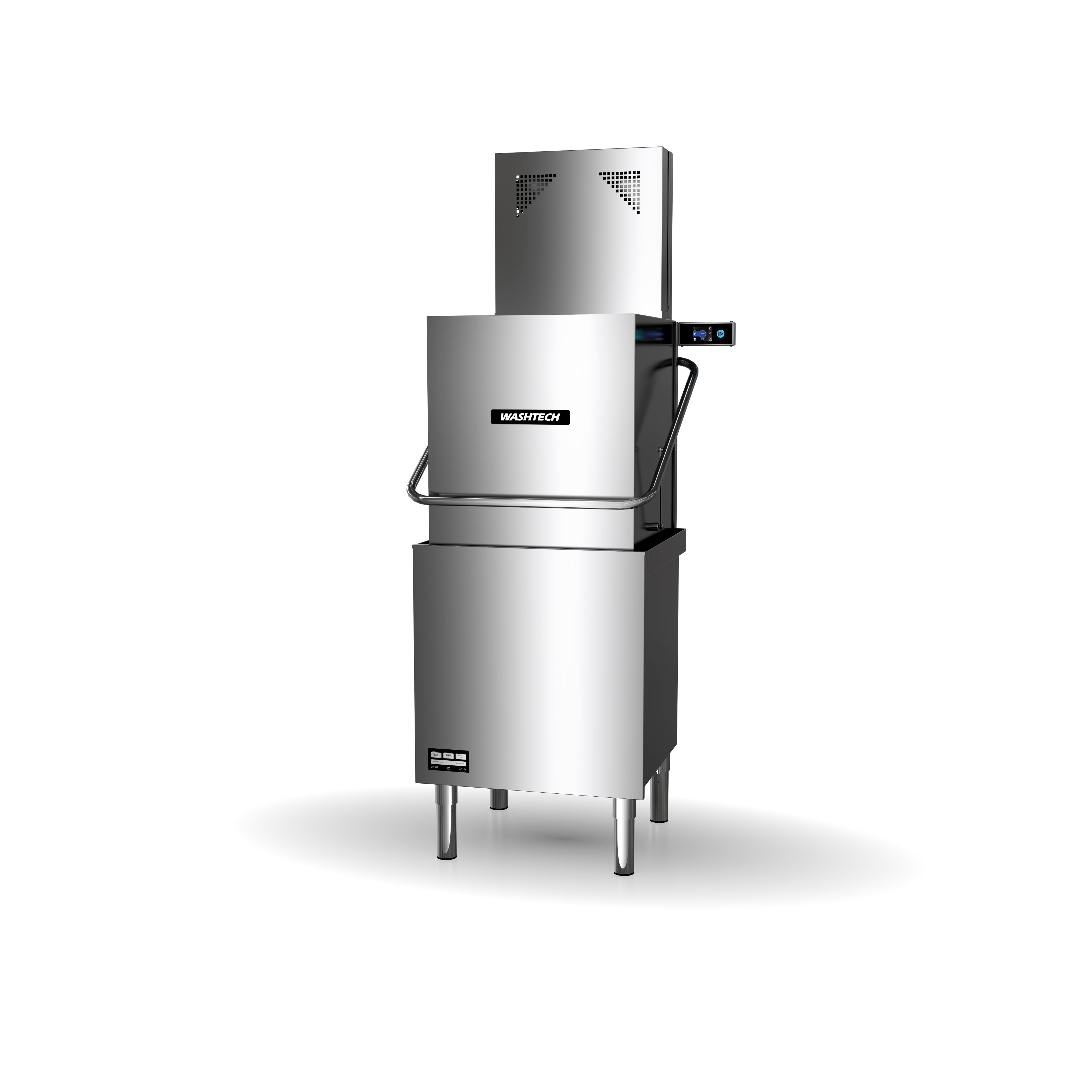 Washtech Professional Passthrough Dishwasher with Heat Recovery Unit 500mm Rack M2C