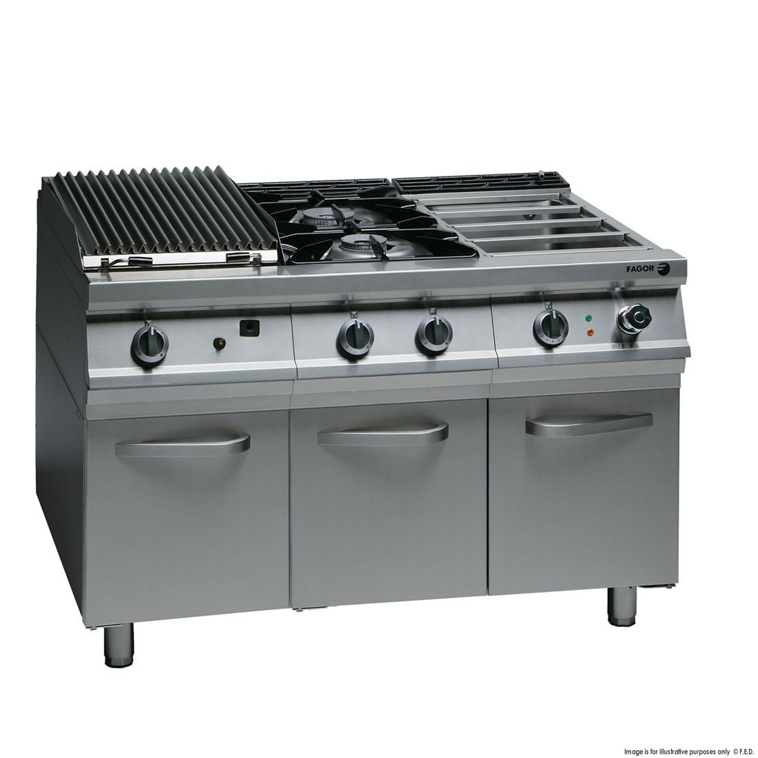 FLAG - Accessory/stand only Fagor open front stand to suit -15 models in 900 series - MB9-15 Mattys