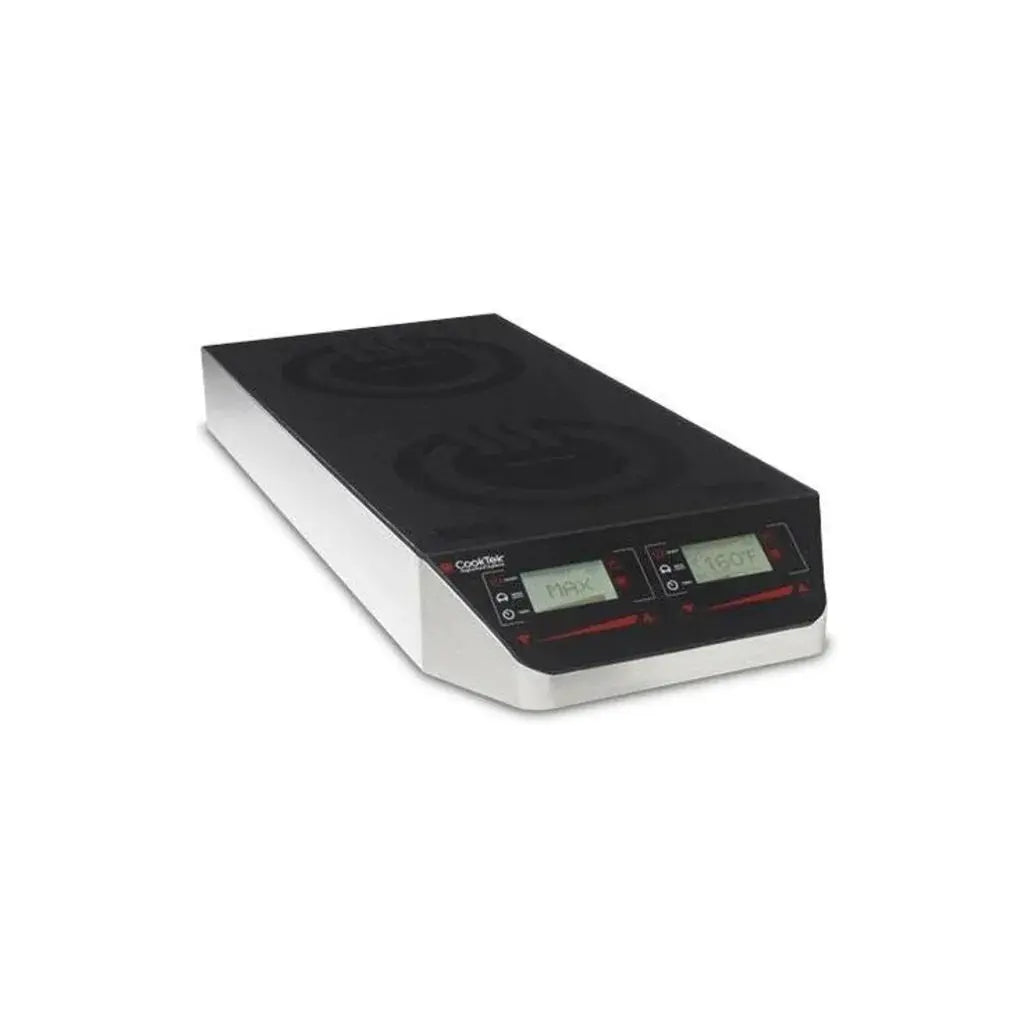 CookTek MC2502FG Apogee Double Hob Front To Back Counter Top Induction Cooktop - Touchpad - 20Amp Mattys