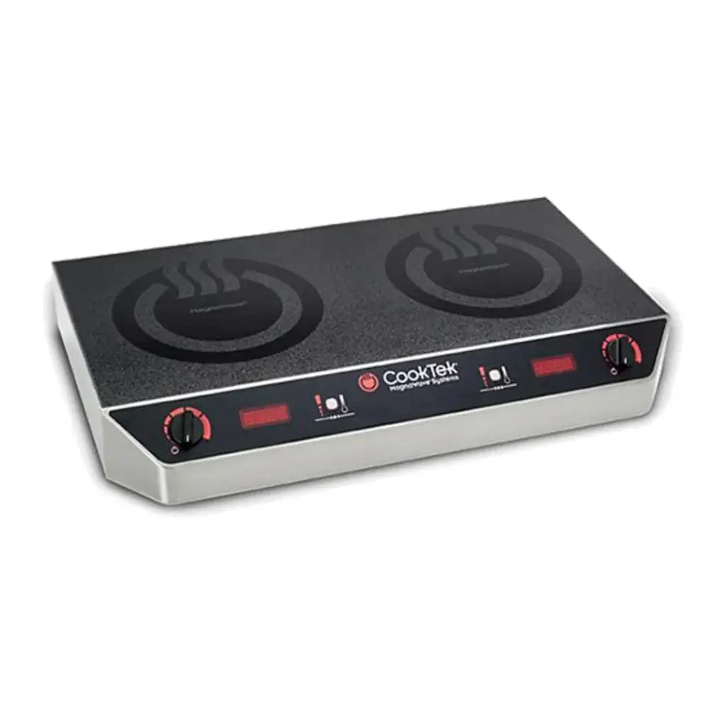 CookTek MC3502S Heritage Double Hob Side by Side Counter Top Induction Cooktop - 30Amp Mattys