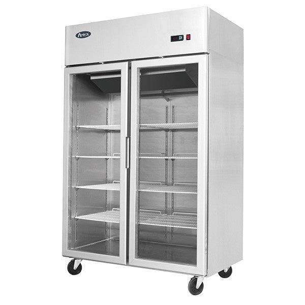 Atosa Mounted Double Door Refrigerator Showcase 1314mm - MCF8605 Mattys