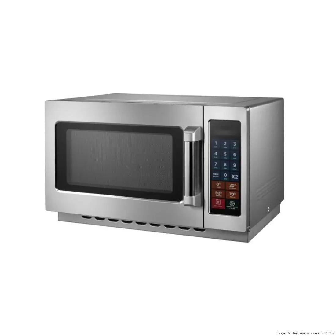 Benchtop F.E.D. Benchstar Stainless Steel Microwave Oven MD1400 Mattys