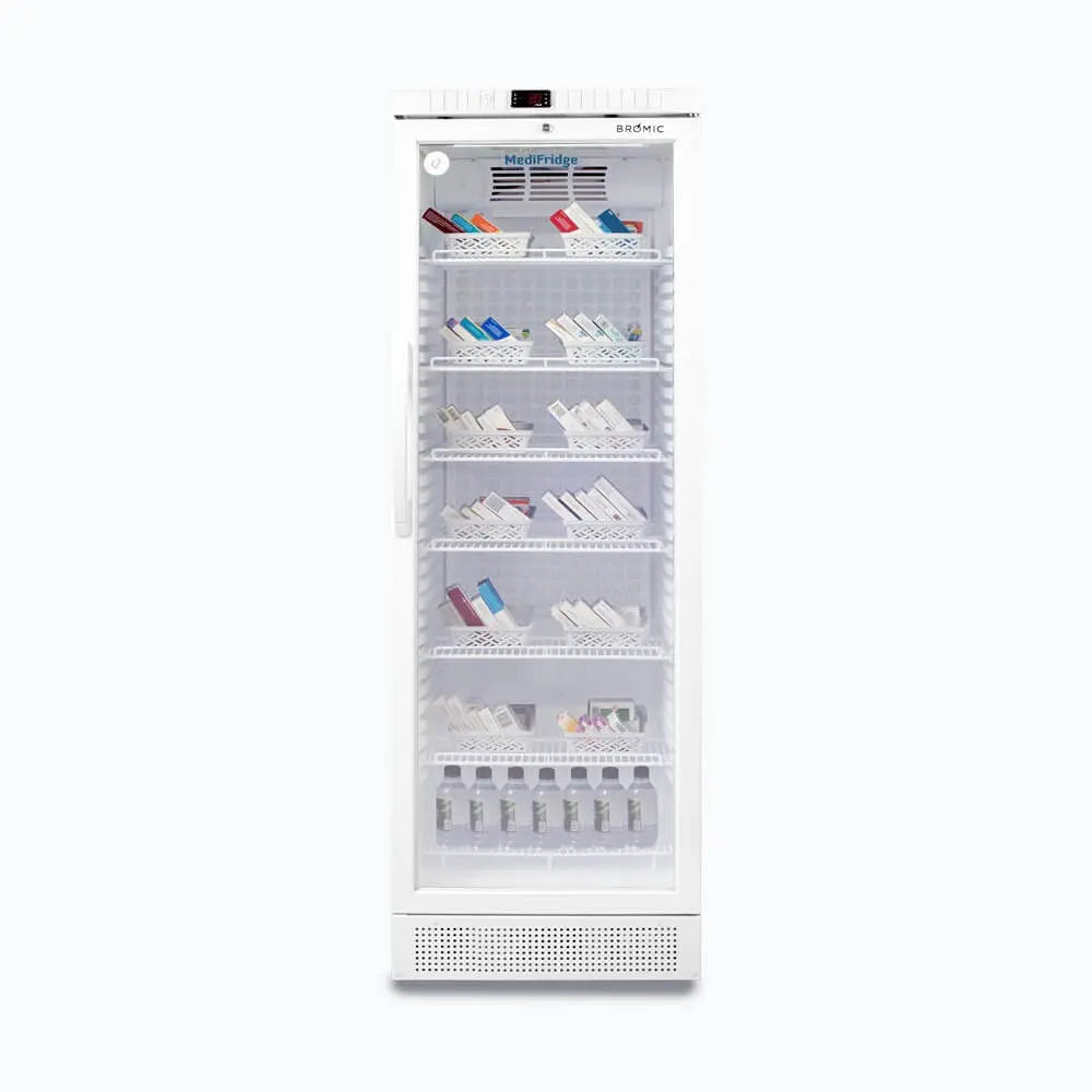 Bromic MED0374GD MediFridgeTM Display Chiller - 374 Litre - MED0374GD-NR Mattys