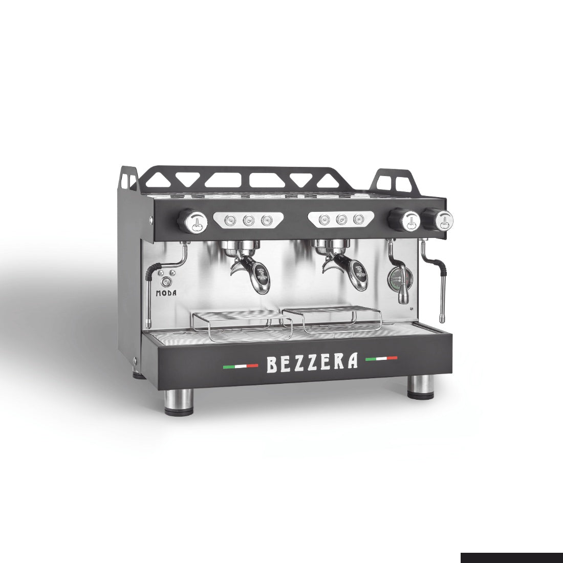 Benchtop F.E.D BEZZERA -MODADE2B MODA DE 2 Group Espresso Machine Black - MODADE2B Mattys