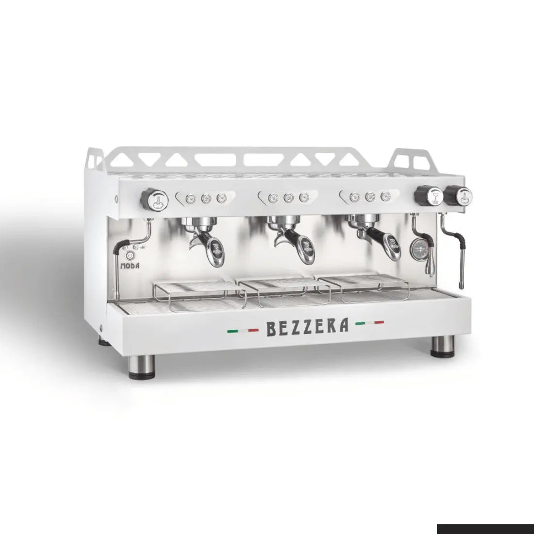 Benchtop F.E.D BEZZERA -MODADE3W MODA DE 3 Group Espresso Machine White - MODADE3W Mattys