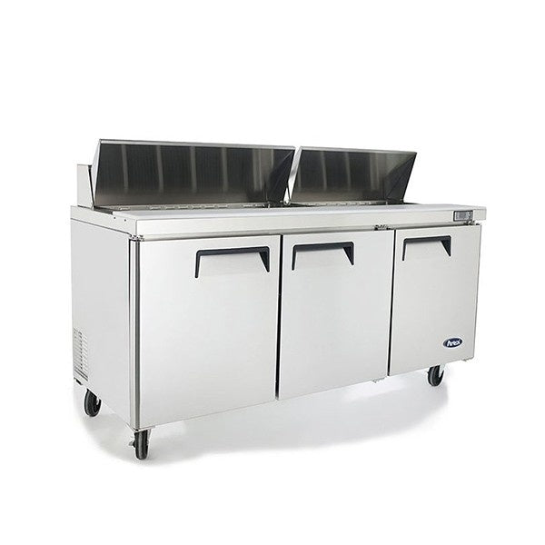 ATOSA MSF8304 Three Door Sandwich Prep Table Refrigerator 1846mm Mattys