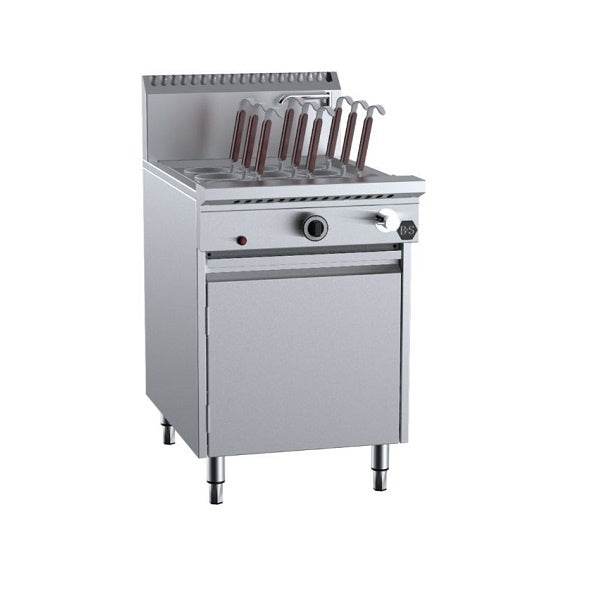 B+S Black NC-9 Gas Noodle Cooker 9 Baskets Mattys