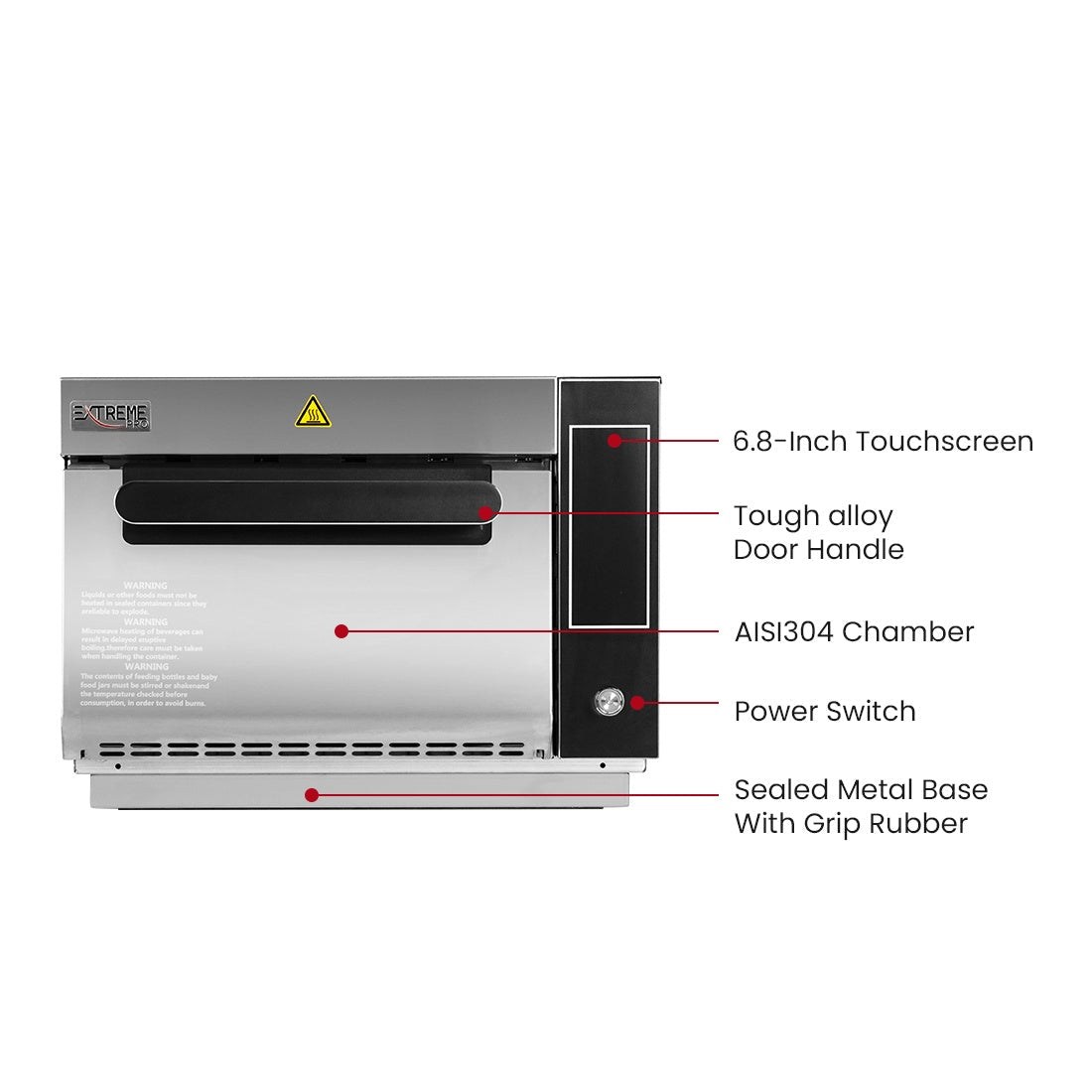 ExtremePro Speed Oven with Touchscreen - NP-MWO-T Mattys