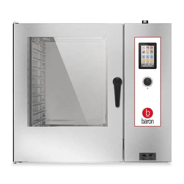 Baron OPVET102 10 X 2/1GN ELECTRIC DIRECT STEAM COMBI OVEN WITH ELECTRONIC TOUCH SCREEN CONTROLS Mattys