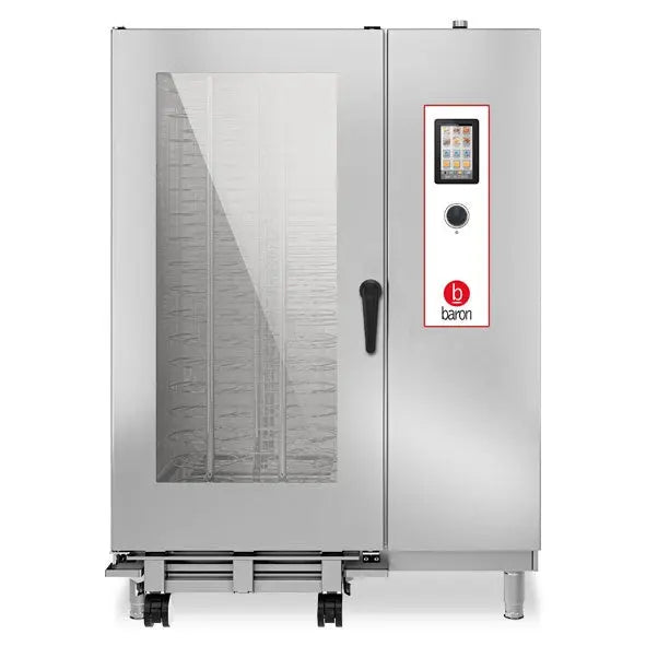 Baron OPVET202 20 X 2/1GN ELECTRIC DIRECT STEAM COMBI OVEN WITH ELECTRONIC TOUCH SCREEN CONTROLS Mattys