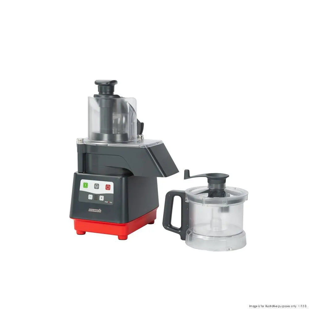 F.E.D. P4U-PV201 DITO SAMA PREP4YOU Combination Cutter/Slicer 9 Speeds 2.6L Copolyester Bowl Mattys