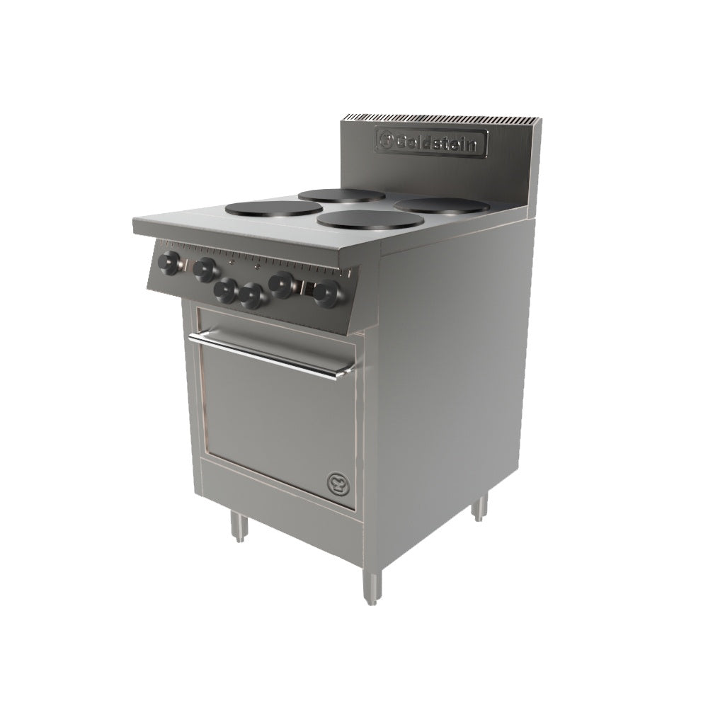 Goldstein PE4S20FF 4 Electric Hotplate 508mm Fan Forced Oven Mattys