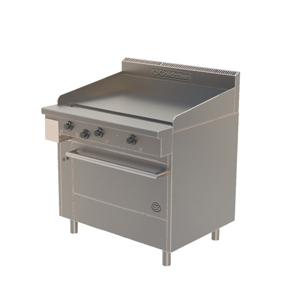 Cook Tops Goldstein Gas Range with Griddle 705mm - PF36G28 Mattys