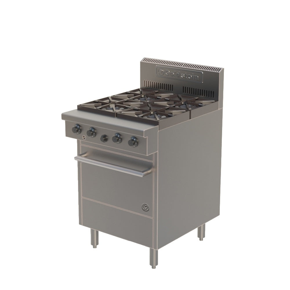 Goldstein Gas 4 Burner Static Oven - PF-4-20 Goldstein