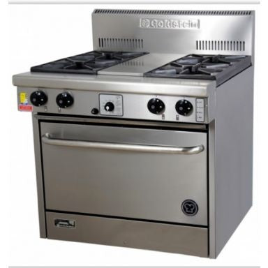 Cook Tops Goldstein 4 Burner Gas With Electric Fan Forced Oven - PF428EFF Mattys