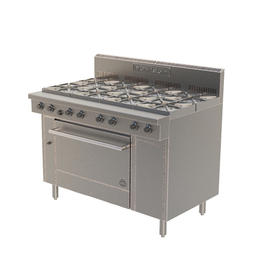 Goldstein Gas 8 Burner Static Oven - PF-8-28 Goldstein