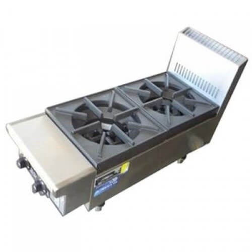 Cook Tops Goldstein 2 Benchtop Gas Burner + Griddle - PFB12G2 Mattys
