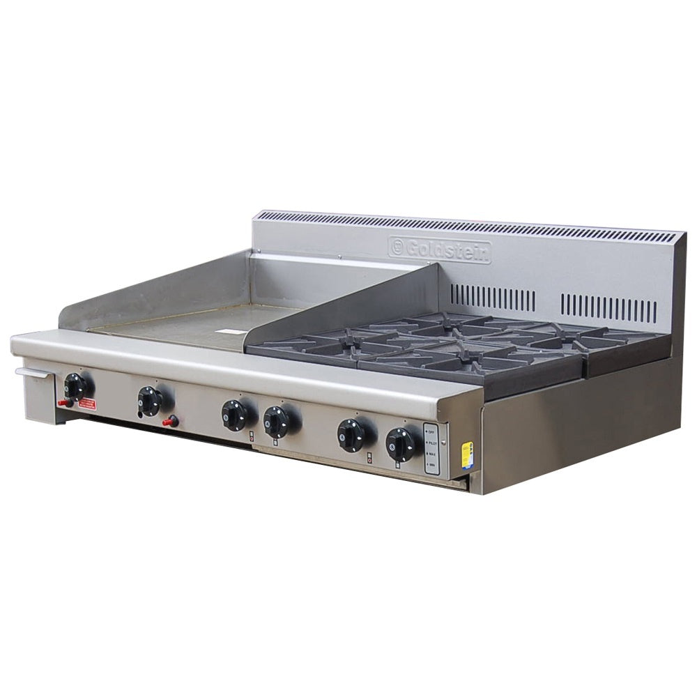 Cook Tops Goldstein 4 Benchtop Gas Burner + Griddle - PFB24G4 Mattys