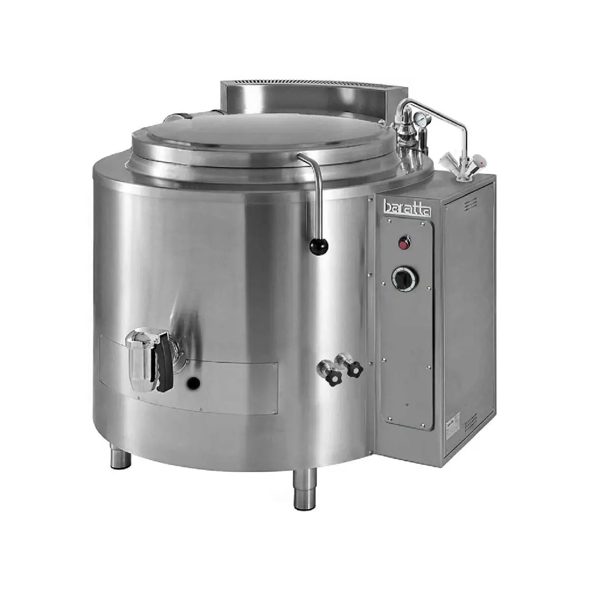Baratta Indirect Gas 490 litre Jacketed Stationary Boiling pan - PIA-500G Mattys