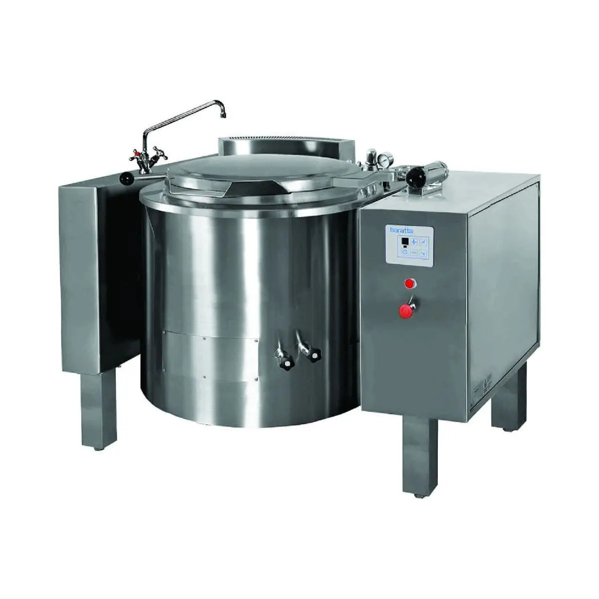 Baratta Indirect Gas Boiling Pan Electric Tilting - PIAR-110GE Mattys