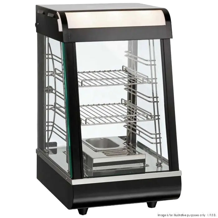 F.E.D. Benchstar All Stainless Steel Pie Warmer and Hot Food Display 40 Pies PW-RT/380/TGE Mattys