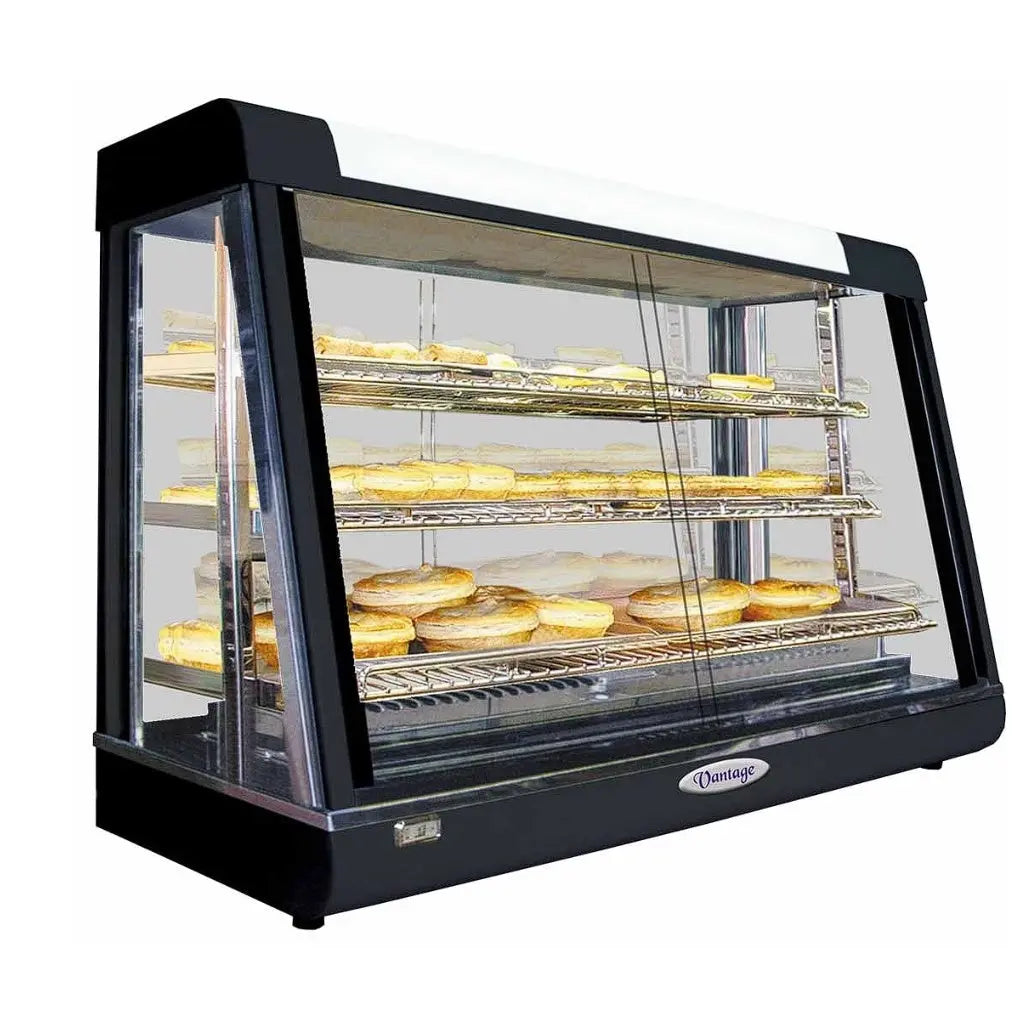 Benchtop F.E.D. Benchstar Pie Warmer & Food Display PWRT/660/TGE Mattys