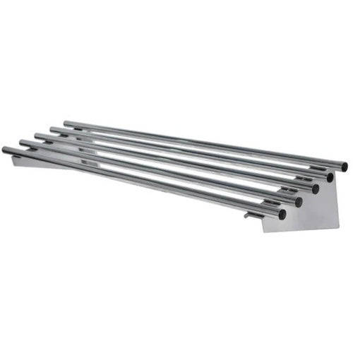 Stainless Steel & Shelving Mixrite Pipe Wall Shelf - 900 Wide - PWS09 Mattys