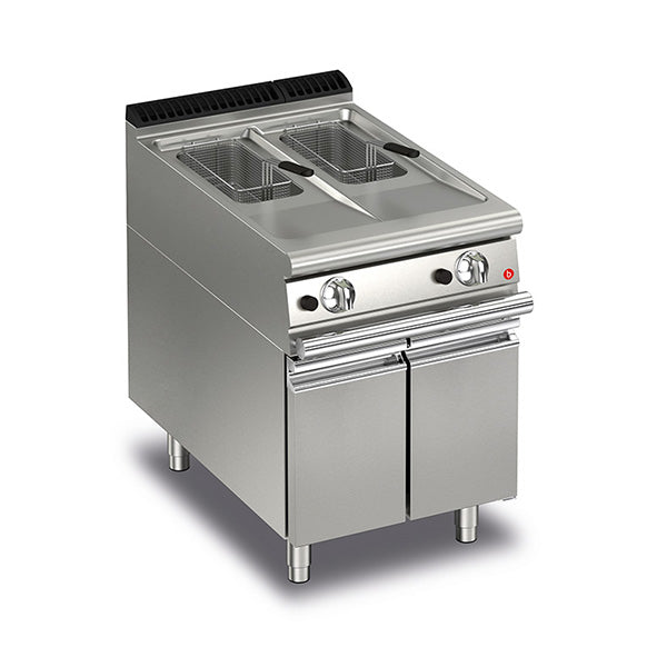 Baron Q70FRI/G610 2 Basin Gas Deep Fryer 2x10L
