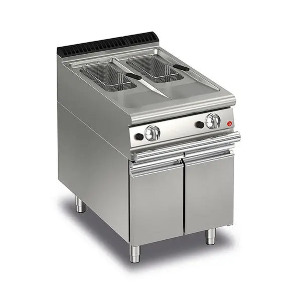 Baron Split Pot Gas Deep Fryer With Piezo Ignition - Q70FRI/G610 Mattys
