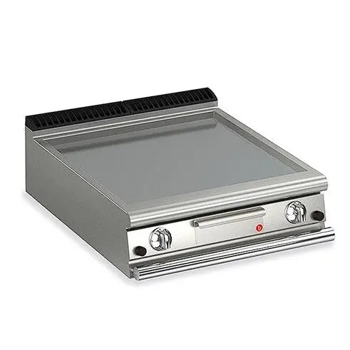 Baron 2 Burner Gas Fry With Smooth Mild Steel Plate - Q70FT/G800 Mattys