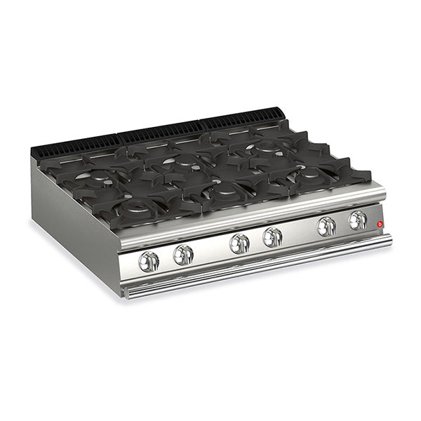 Baron Q70PC/G1205 6 Burner Bench Gas Cook Top
