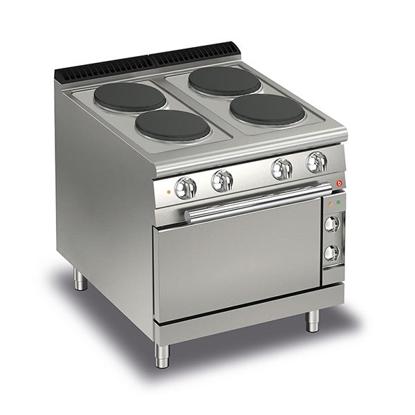 Cook Tops Baron Four Burner Electric Cook - Q70PCF/E800 Mattys
