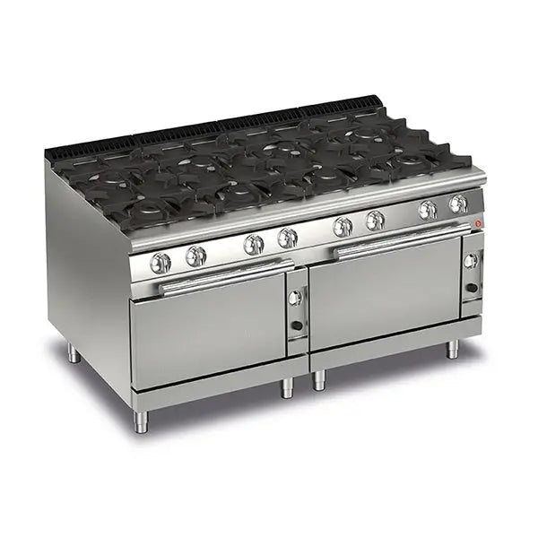 Cook Tops Baron - 8 Burner Gas Cook With 2 Gas Ovens - Q70PCF/G1605 Mattys