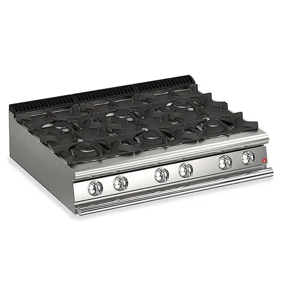 Cook Tops Baron 6 Burner Gas Cook - Q70PC/G1205 Mattys