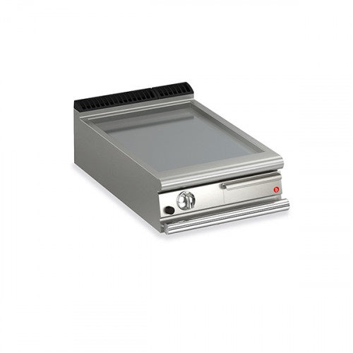 Baron | Q70SFT/G600 | Queen7 Countertop Gas Flat Mild Steel Griddle Plate - 600mm Mattys