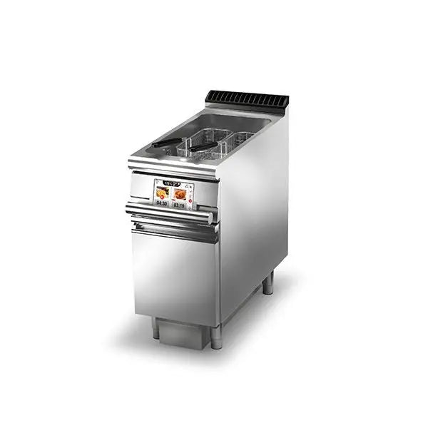Baron Q90FREV/E422F 23L Single Basin EVO Electric Deep Fryer With Incorporated Oil Filtering Mattys