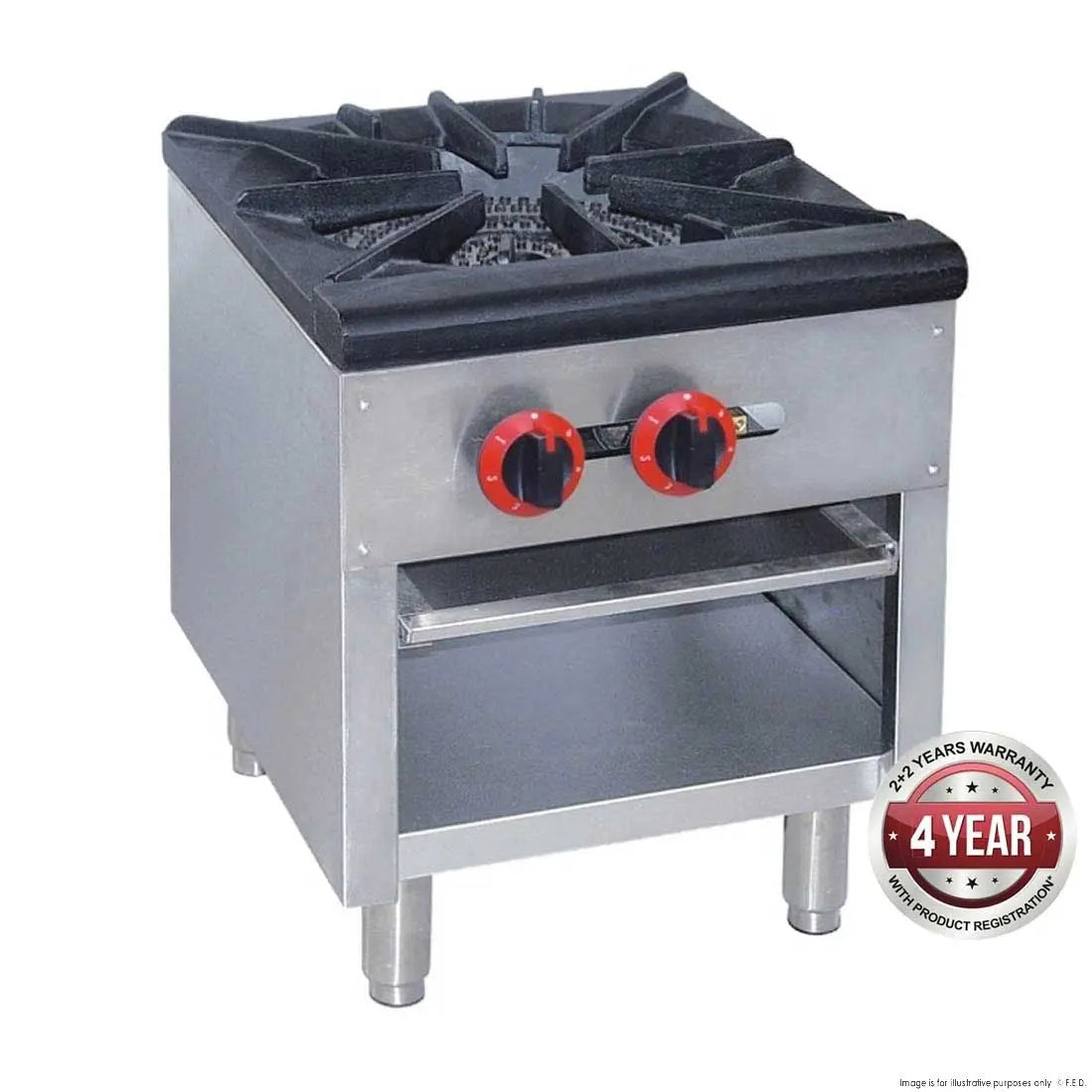 F.E.D. GASMAX Freestanding Stockpot / Stock Pot Boiler with Flame Failure RB1ELPG Mattys