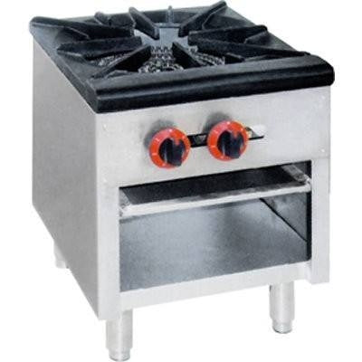 Cook Tops F.E.D. GASMAX Dual Ring Burner Single Hob with Flame Failure - RB-1E Mattys