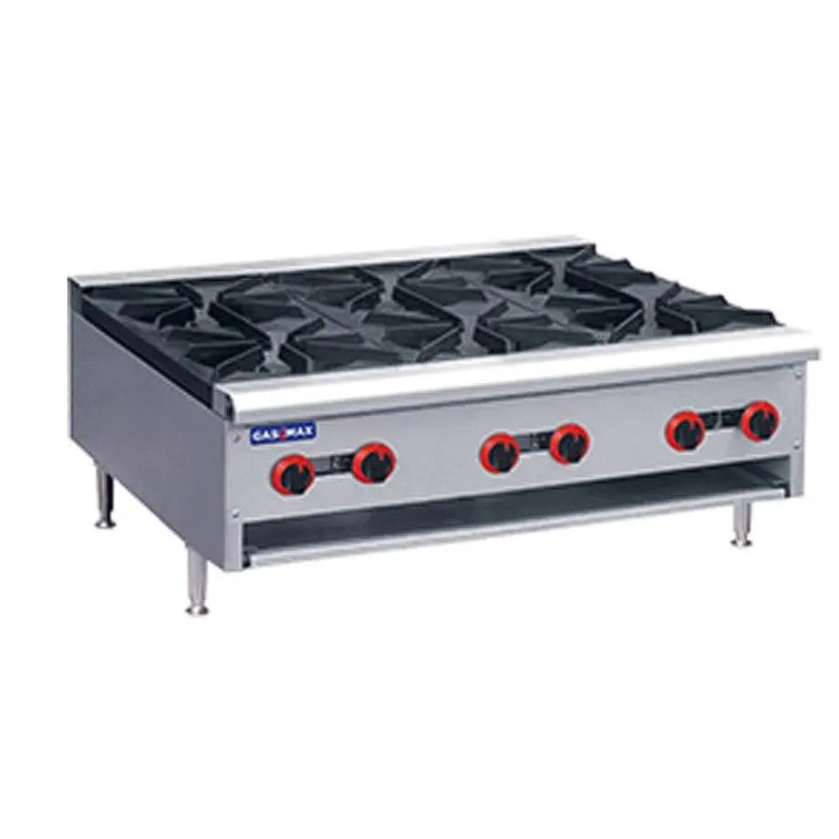 Cook Tops F.E.D. GASMAX Gas Cook 6 burner with Flame Failure RB6E Mattys