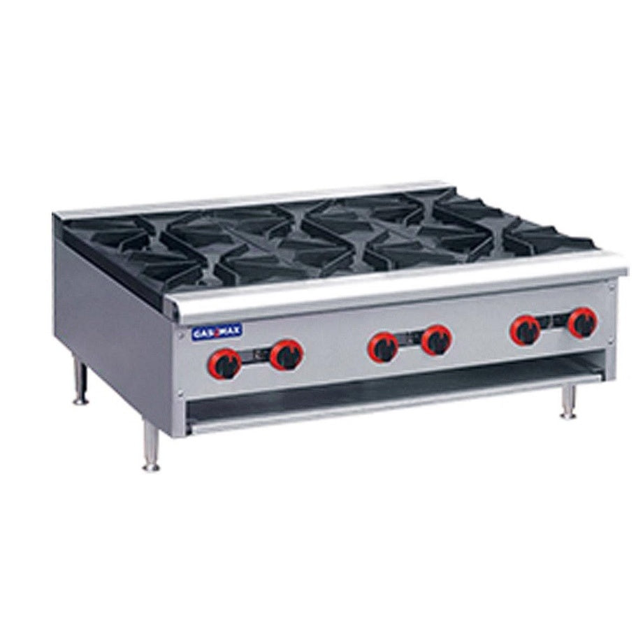 F.E.D. GASMAX RB-6E Gas Cook top 6 burner with Flame Failure Mattys