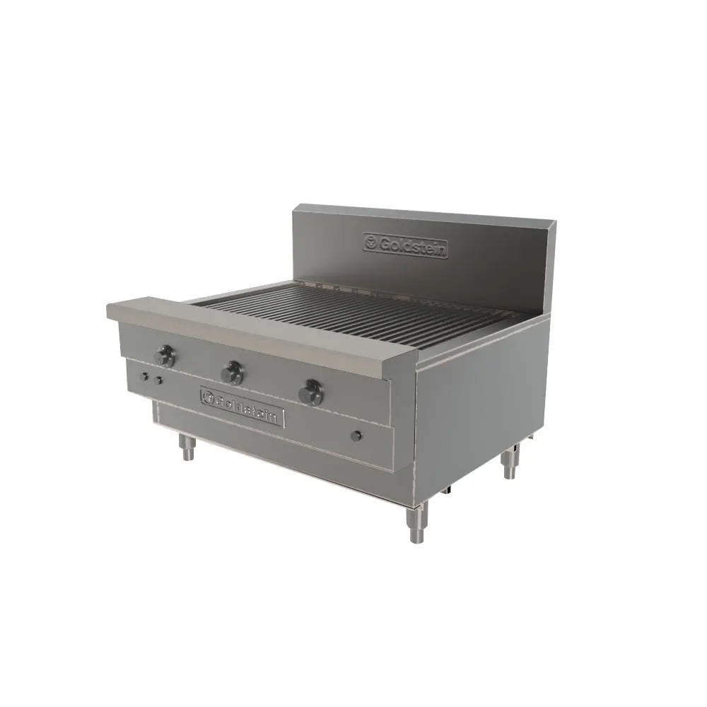 Goldstein Gas Char Broiler BBQ - RBA36L Mattys