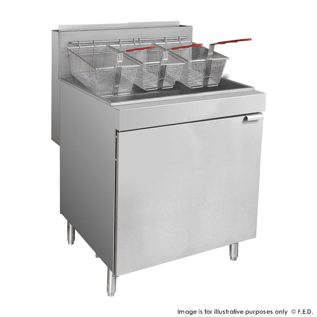 F.E.D. Gasmax - Superfast LPG Gas Tube Fryer - RC500ELPG Mattys
