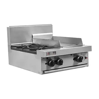 Trueheat RCT6-2-3G Gas 2 Open Top Burners 300 Griddle Mattys
