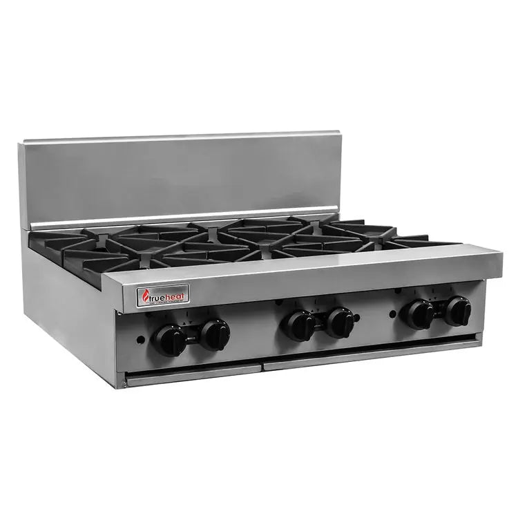 Trueheat RCT9-6 Gas 6 Open Top Burners Mattys