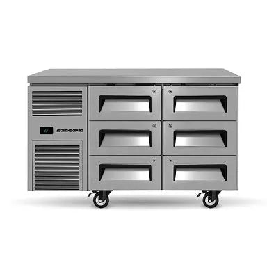 Skope ReFlex RF7.UBR.2.D6 6 Drawer Underbench GN 1/1 Fridge Mattys