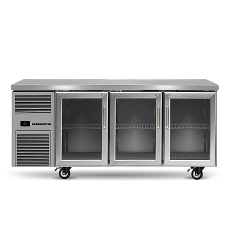 Skope ReFlex RF7.UBR.3.GD 3 Glass Door Underbench GN 1/1 Compatible Fridge Mattys