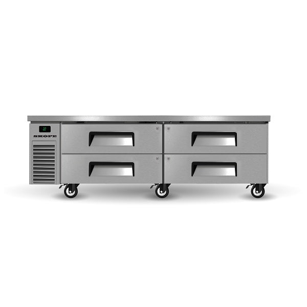 Skope ReFlex RF8.CBR.2.4D - 4 Drawer Chef Base GN 2/1 Fridge Mattys