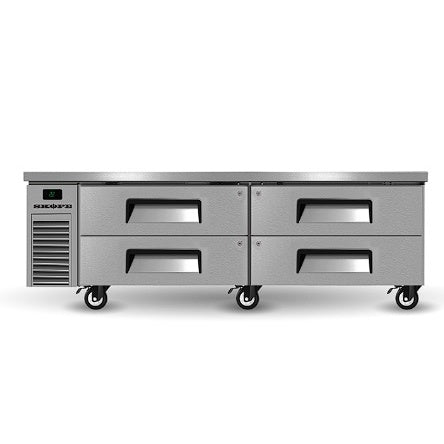 Skope ReFlex RF8.CBR.2.D4 - 4 Drawer ChefBase GN 2/1 Fridge Mattys