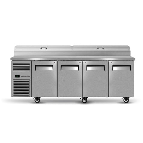 Skope Reflex Prep RF8.PPZ.4.SD - 4 Solid Door GN Compatible Pizza Preparation Fridge Mattys