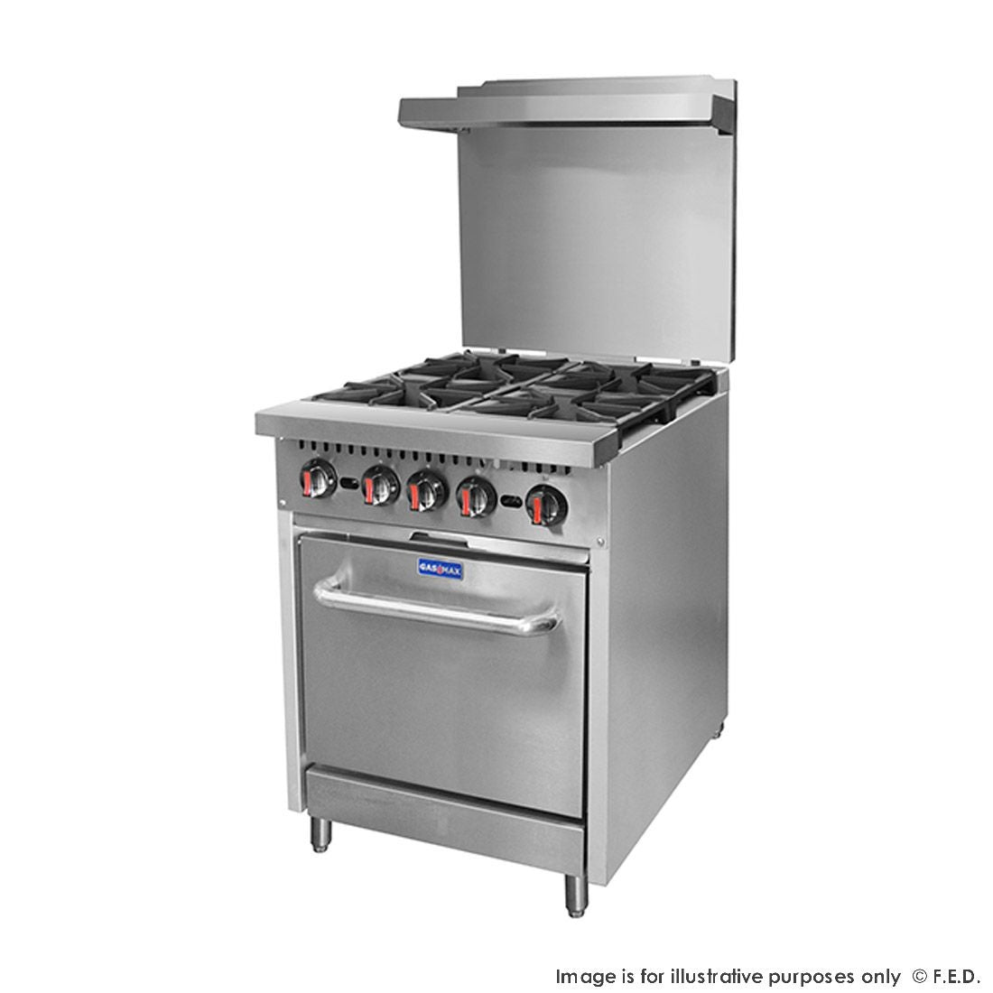 F.E.D. S24(T)PLPG Gasmax 4 LPG Gas Burners with Oven Flame Failure Mattys